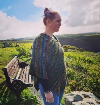 Green Poncho 3