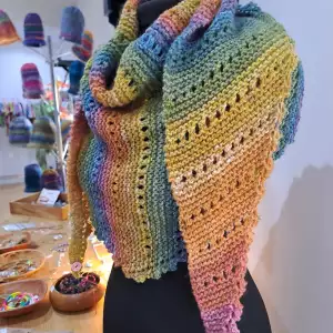 Mandala Shawl Scarf